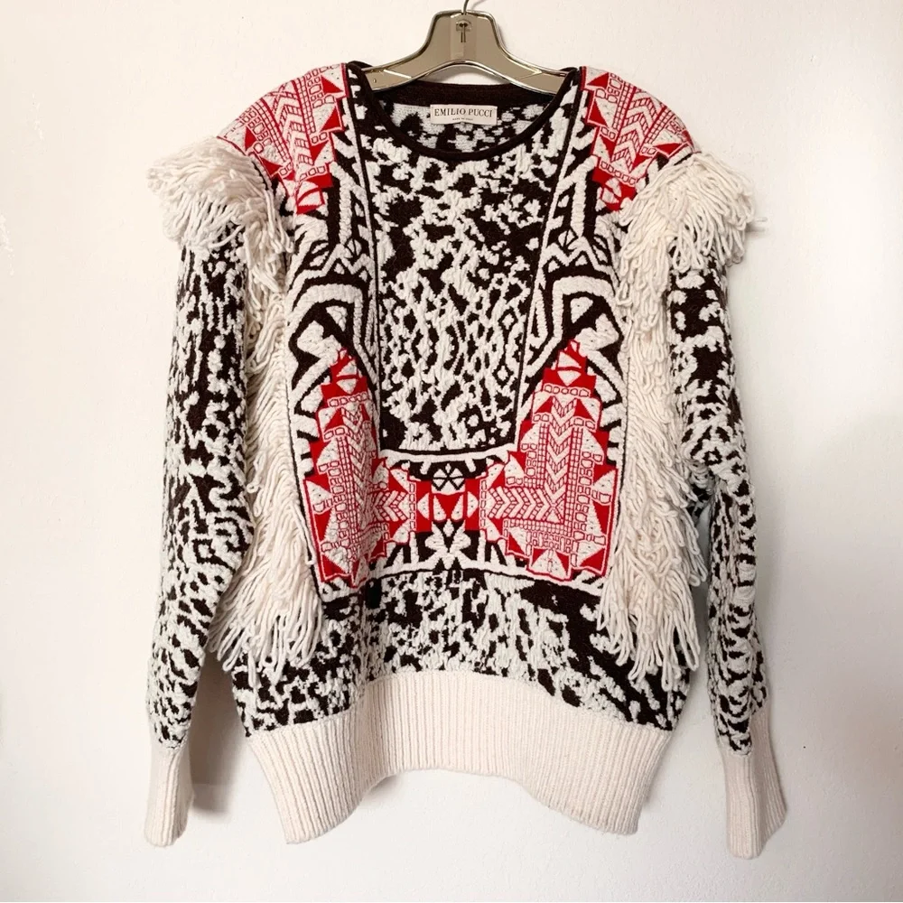 New Emilio pucci thick knit pullover